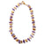 4th Wedding Anniversary Raw Amethyst and Gold Necklace | Lily Gardner London