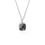 Square Lace and Silver Pendant Necklace - Small | Lily Gardner