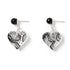 Lace Heart Earrings