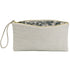 Ivory Embossed Leather Clutch Bag
