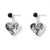 Lace Heart Earrings for 13th Wedding Anniversary | Lily Gardner