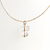 14th Wedding Anniversary Crystal Parcel Necklace