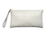 Ivory Floral Leather Clutch Bag