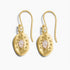 3rd Wedding Anniversary Moonstone Artisan Earrings