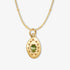 Peridot Gold Artisan Necklace
