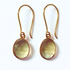 Citrine and Gold Drop Earrings