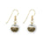 June Birthstone Filigree Crystal Pearl Earrings Grey | Lily Gardner