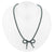 Pearl Bow Necklace | Lily Gardner