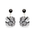 13th Wedding Anniversary Lace Square Earrings