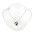 13th Wedding Anniversary Medium Lace Heart on Chain