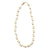 Filigree Crystal Pearl Short Necklace | Lily Gardner