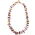 Amethyst & Gold Stone Necklace