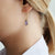 Gold Vermeil Gemstone Pebble Drop Earrings – Tanzanite | Lily Gardner