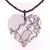 Large Lace Heart on Beaded Necklace | Lily Gardner