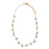 Aquamarine Cluster Necklace