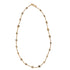 April Birthstone Diamond Slice Gold Necklace