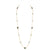 Mixed semi - precious stone long necklace | Lily Gardner