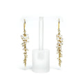 Long Graduated Freshwater Pearl Earrings | Lily Gardner London