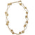 Long Gold Filigree Disc Necklace | Lily Gardner