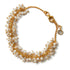 Pearl and Labradorite Cluster Bracelet