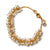 Pearl and Labradorite Cluster Bracelet | Lily Gardner