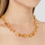 Raw Citrine and Gold Necklace | Lily Gardner