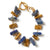 December Birthstone Lapis Lazuli & Gold Stone Bracelet | Lily Gardner