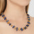1st Wedding Anniversary Lapis Lazuli & Gold Necklace | Lily Gardner