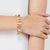Raw Quartz and Gold Bracelet | Lily Gardner