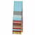 aqua multi-stripe lambswool silk long scarf by wallace sewell 