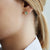 Cupcake  Aqua Chalcedony Stud Earrings | Lily Gardner
